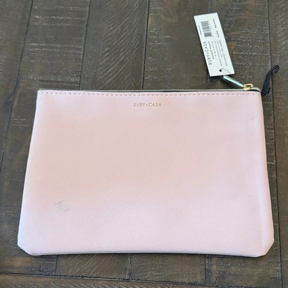 Pink 'Goal Digger' Cosmetic Pouch